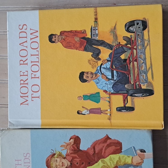 Vintage 1960s School Readers Lot Mid-Century Classroom Books Hardcover - Picture 3 of 12